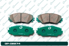 Колодки тормозные G-BRAKE GP-02274 дисковые передние
