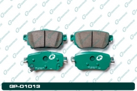 Колодки тормозные G-BRAKE GP-01013 дисковые задние