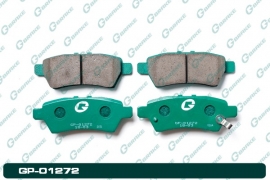 Колодки тормозные G-BRAKE GP-01272 дисковые задние