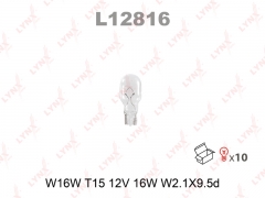 Лампа LYNXauto 12V 16W L12816 W16W