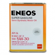 Масло моторное ENEOS Super Gasoline Semi-Synthetic 5W30 4л