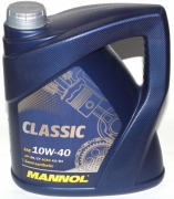 Масло моторное MANNOL Classic 10w40 4л полусинтетика