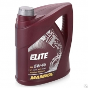 Масло моторное MANNOL Elite PAO 5w40 4л синтетика