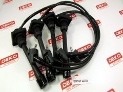 Провода высоковольтные DEKO D90919-22381 квадр.резинка(на защелках/безтрамблера)