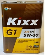 Масло моторное KIXX G1 SN 5W30 4л