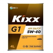 Масло моторное KIXX G1 SN 5W40 4л