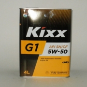 Масло моторное KIXX G1 SN 5W50 4л