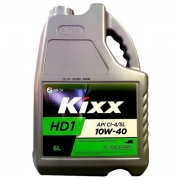 Масло моторное KIXX HD1 CI-4 10W40 D1 6л